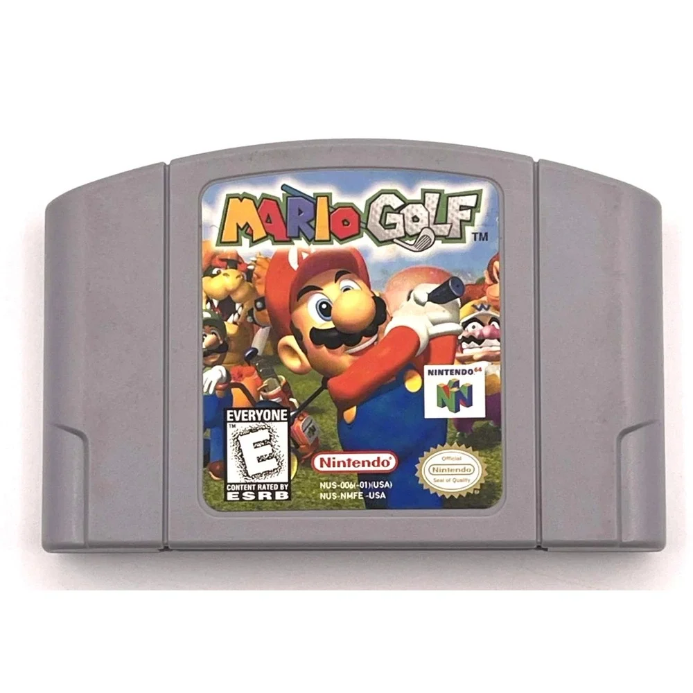 Mario Golf (Nintendo 64, N64) Game - Authentic - Tested and working!